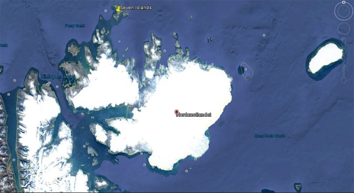 Google maps Seven Islands