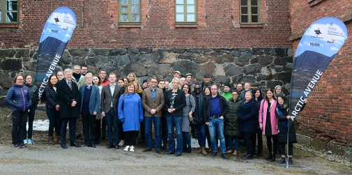 Participants at the Kick off meeting in Helsinki. Photo by Tarmo Virtanen