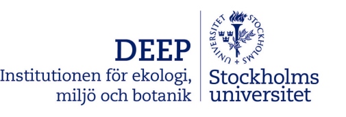 Institutionen för ekologi, miljö och botanik logo