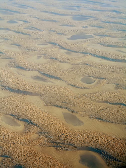 Sand sea of the Taklamakan Desert